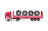 Herpa H0 MAN eTGX GX 40' Flatrackcontainer-Sattelzug mit Kabeltrommeln, ONE (Sonderserie Hamburg) | Bild 4