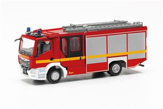 Herpa H0 MAN TGM CC Ziegler Z-Cab Löschfahrzeug, Feuerwehr