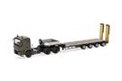 Herpa H0 MAN TGS M Semitieflade-Sattelzug mit Rampen, serbische Streitkräfte