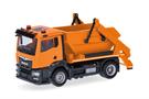 Herpa H0 MAN TGS NN Absetzkipper AK 12, kommunalorange