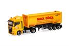 Herpa H0 MAN TGX GM 30' Drucksilocontainer-Sattelzug, Max Bögl