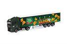 Herpa H0 MAN TGX GM Gardinenplanen-Sattelzug, CTJ / Funny Frisch