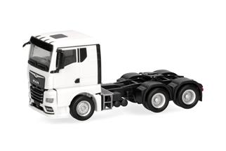 Herpa H0 MAN TGX GN Zugmaschine 3-achs, weiss