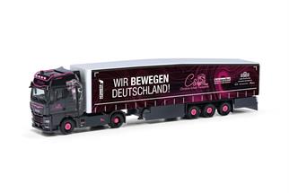 Herpa H0 MAN TGX GX Ecoflex-Sattelzug, Christina Scheib / Wir bewegen Deutschland *werkseitig ausverkauft*