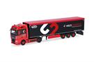 Herpa H0 MAN TGX GX Schubboden-Sattelzug, Helo-Logistik