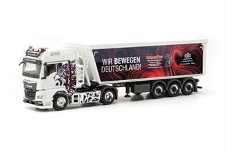 Herpa H0 MAN TGX GX Stöffelliner-Sattelzug, Scheufler / Wir bewegen Deutschland