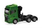 Herpa H0 MAN TGX GX Zugmaschine mit Kran 3achs, grün