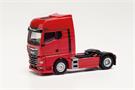 Herpa H0 MAN TGX GX Zugmaschine mit Spiegelkameras, rot