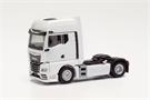 Herpa H0 MAN TGX GX Zugmaschine mit Spiegelkameras, weiss