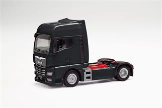 Herpa H0 MAN TGX GX Zugmaschine, schwarz