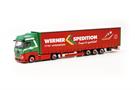 Herpa H0 MB Actros Bigspace 15m Lowliner-Sattelzug, Werner