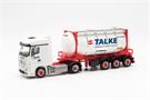 Herpa H0 MB Actros Bigspace '18 Swapcontainer-Sattelzug, Talke