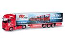 Herpa H0 MB Actros Gigaspace Kühlkoffer-Sattelzug HT-Trucks *werkseitig ausverkauft*
