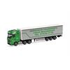 Herpa H0 MB Actros L Gigaspace Gardinenplanen-Sattelzug, Horeischi Transporte