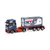 Herpa H0 MB Actros L ProCabin Gigaspace 20'-Tankcontainer-Sattelzug, Bermes