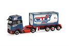 Herpa H0 MB Actros L ProCabin Gigaspace 20'-Tankcontainer-Sattelzug, Bermes