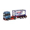 Herpa H0 MB Actros L ProCabin Gigaspace 20'-Tankcontainer-Sattelzug, Bermes