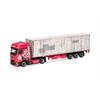 Herpa H0 MB Actros L ProCabin Gigaspace Container-Sattelzug, Glomb (Sonderserie Hamburg)