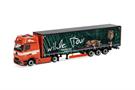 Herpa H0 MB Actros L ProCabin Lowliner-Gardinenplanen-SZ, Ferntrans Haas - Wilde Tour