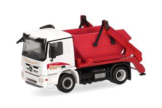 Herpa H0 MB Actros M '08 Meiller Absetzkipper AK 12, Circus Charles Knie