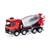 Herpa H0 MB Arocs M Betonmischer-LKW, rot/silber