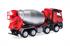 Herpa H0 MB Arocs M Betonmischer-LKW, rot/silber | Bild 2