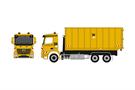 Herpa H0 MB Arocs M Wechsellader-LKW 3achs mit Abrollmulde hoch, Leonhard Weiss (Sonderserie Baden-Württemberg)