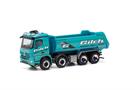 Herpa H0 MB Arocs Rundmulden-LKW, Gilch Erdbau und Transporte