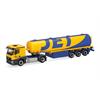 Herpa H0 MB Classicspace Benzintank-Sattelzug, Jet