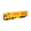 Herpa H0 MB eActros 600 ProCabin Gigaspace Kühlkoffer-Sattelzug, DEFRU (Sonderserie Nordrhein-Westfalen)