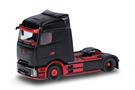 Herpa H0 MB eActros 600 Procabin Solozugmaschine, schwarz/rot