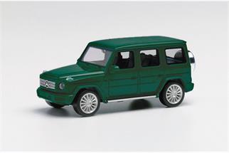 Herpa H0 MB G-Klasse mit AMG-Felgen, smaragdgrün metallic