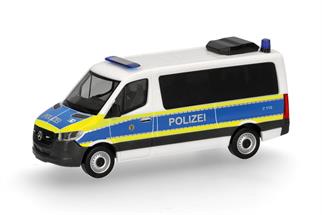 Herpa H0 MB Sprinter 18 FD Poliz. Berl
