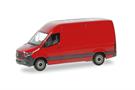 Herpa H0 MB Sprinter '18 Kasten Hochdach, rot