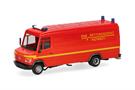 Herpa H0 MB Vario Kasten lang, Bundeswehr Rettungsdienst - Notarzt Hamburg