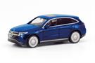 Herpa H0 Mercedes-EQ EQC, brillantblaumetallic