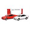 Herpa H0 MiniKit: Audi A4 Limousine, rot und weiss (Inhalt: je 1 Stk.)