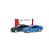 Herpa H0 MiniKit: BMW 3er M-Coupé E46, bayrischblau/dunkelgrün (Inhalt: je 1 Stk.)