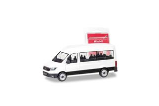 Herpa H0 MiniKit: MAN TGE Bus, weiss