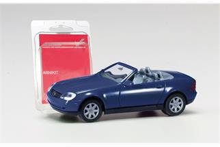 Herpa H0 Minikit: MB SLK Roadster, saphirblau