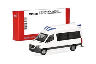 Herpa H0 MiniKit: MB Sprinter '18 RTW Delfis, weiss