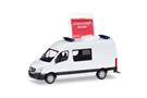 Herpa H0 Minikit MB Sprinter Halbbus, weiss