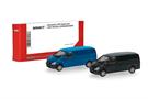 Herpa H0 MiniKit: MB Vito Kasten 2010, enzianblau und schwarz (Inhalt: je 1 Stk.)