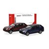 Herpa H0 MiniKit: Porsche Cayenne Turbo, rot und meerblau (Inhalt: je 1 Stk.)