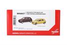 Herpa H0 MiniKit: Renault Clio 16V, Rouge Etrusque/Jaune (Inhalt: je 1 Stk.)