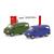 Herpa H0 MiniKit: VW T4 Bus, olivgrün/ultramarinblau
