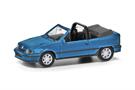 Herpa H0 Opel Kadett E Gsi Cabrio, laserblaumetallic