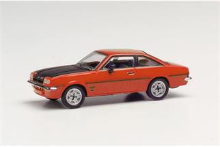 Herpa H0 Opel Manta B, blutorange/schwarz