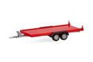 Herpa H0 PKW-Transportanhänger, rot