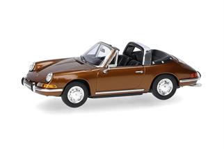 Herpa H0 Porsche 911 Targa, braunrot metallic *werkseitig ausverkauft*